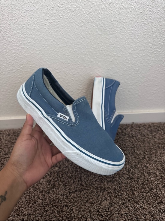 Vans Other - Vans Slip-On Sneakers in Slate Blue